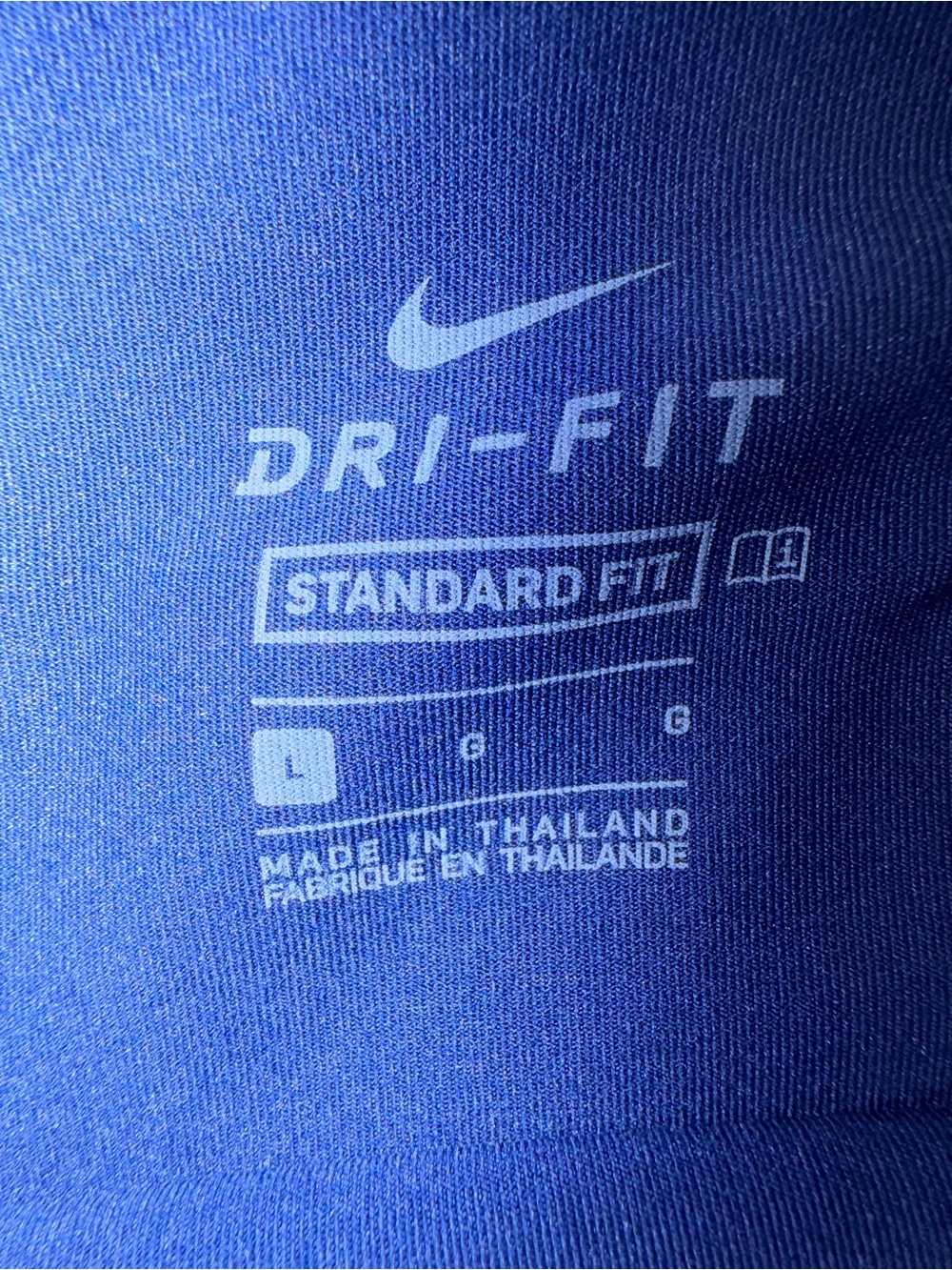 Nike Dri-Fit Skort Skirt Navy Blue Size Large Athletic Golf Tennis Pickleball - Picture 5 of 14